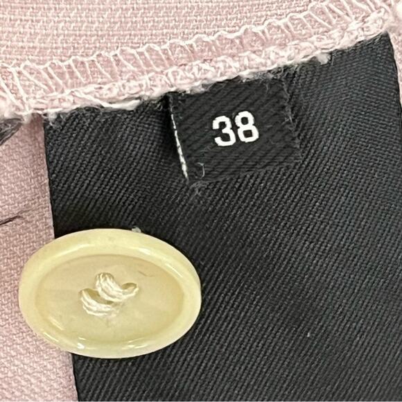 Isabel Marant 38 US6 skinny trousers pink cropped light lilac 0201 - Picture 14 of 16